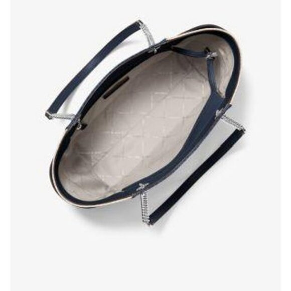 Michael Kors Jet Set Lg Color Block Signature Tote - Picture 2 of 3